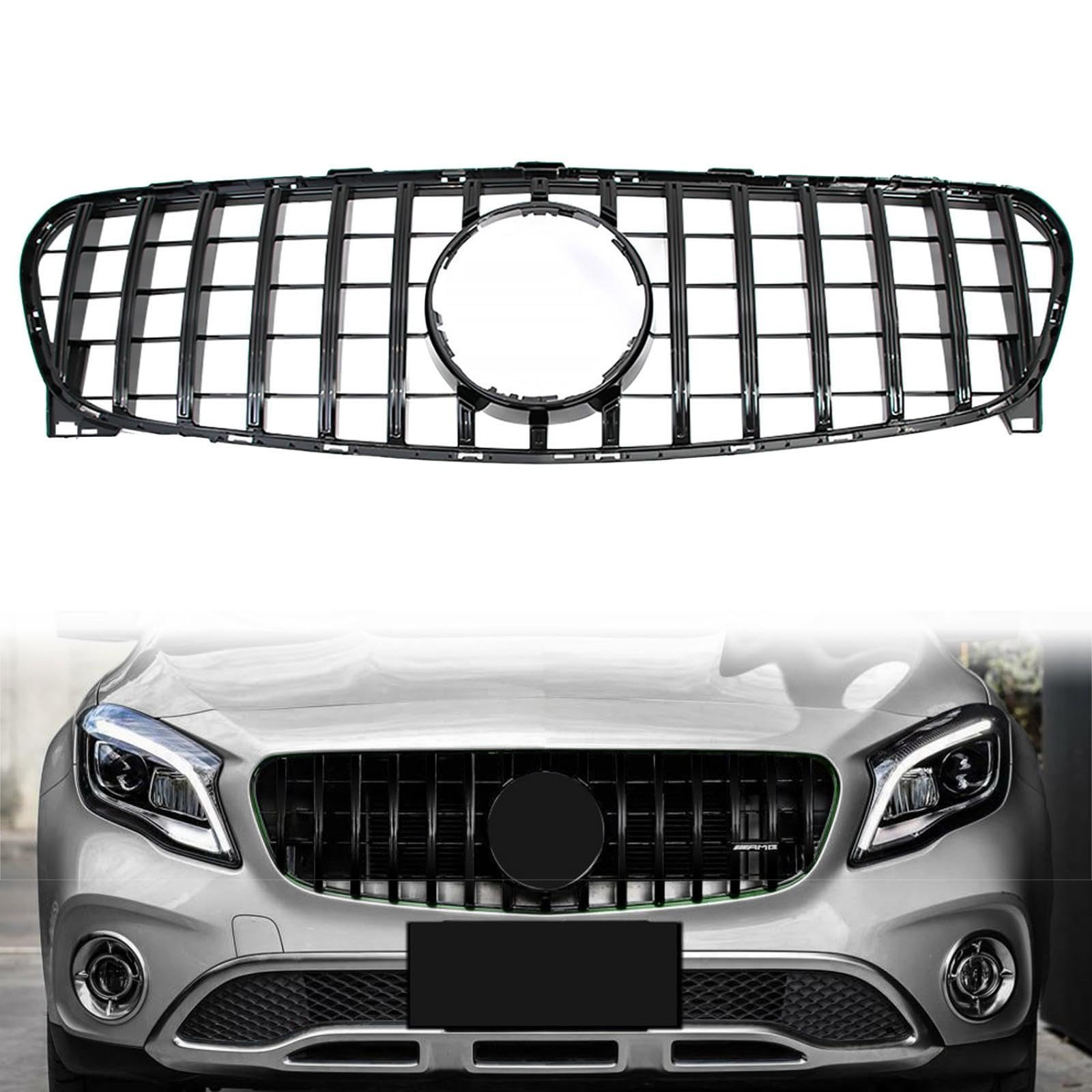 送料込み【純正品】GLA メルセデス Mercedes 外装 フロントグリル Amazon | GLA クラス グリル フロントアッパーグリル メルセデスベンツ